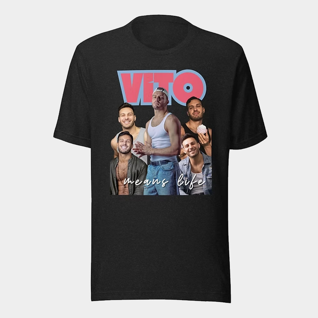 Vito Coppola Merch Vito Means Life T-Shirt Vito Coppola Shirt Gift Ideas For Fans