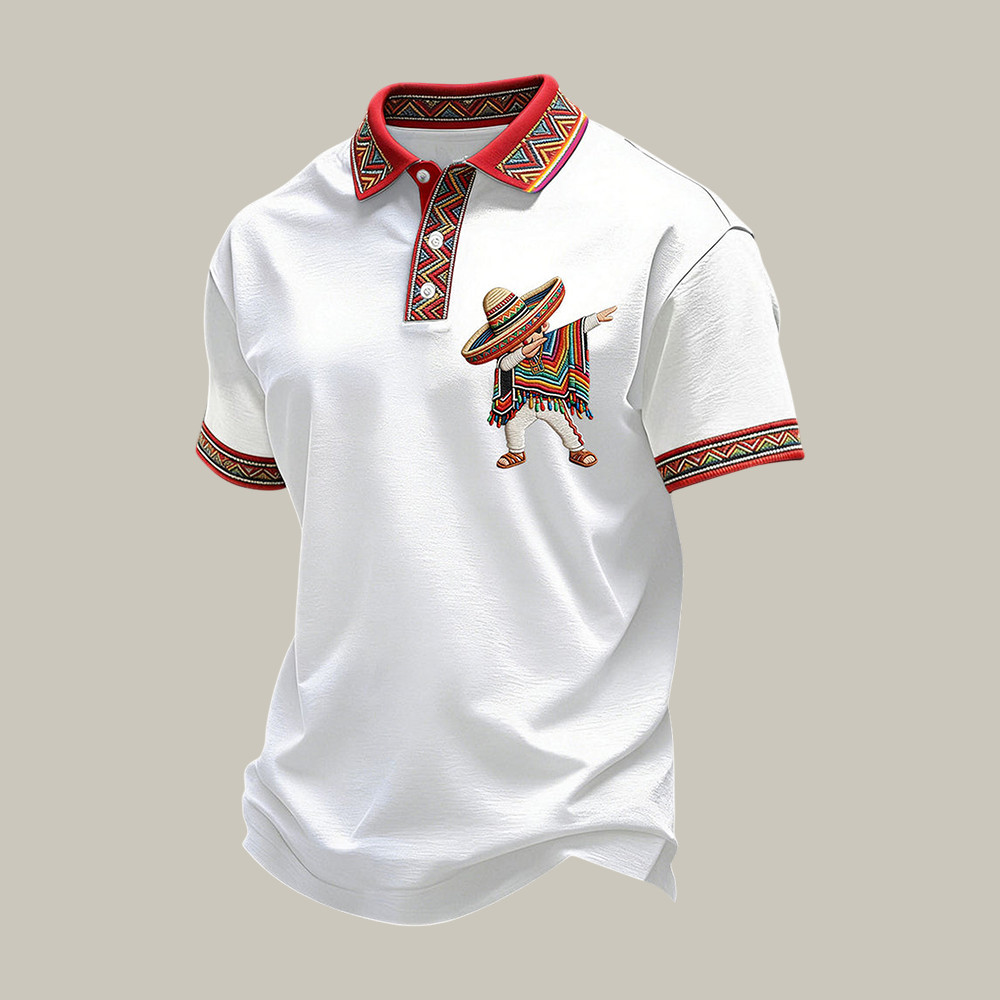 Viva La Fiesta Cinco De Mayo Polo Shirt Mexican Heritage Shirt Unique Gift For Coworkers