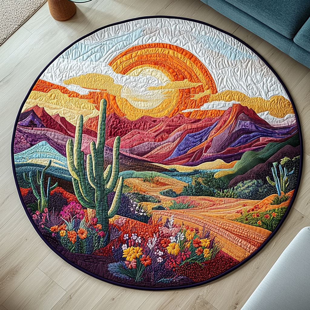 Vivid Valley Quilted Round Mat Entryway Ideas Sunflower Gifts For Mom