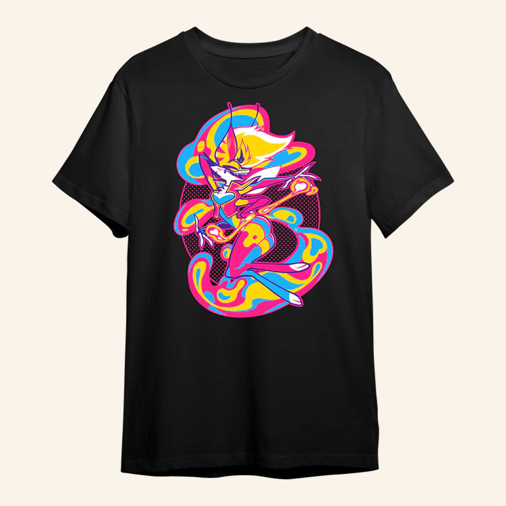 Vivziepop Merch Beelzebub Pride 2025 Black T-Shirt Christmas Ideas For Her