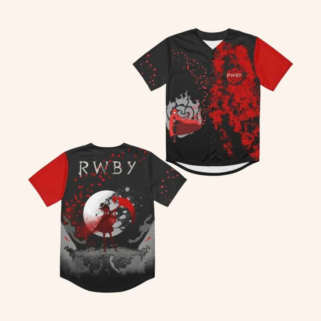Viz Merch Rwby Ruby Rose Baseball Jersey Gift Ideas For Husband Viz Merch Rwby Ruby Rose Baseball Jersey Gift Ideas For Husband