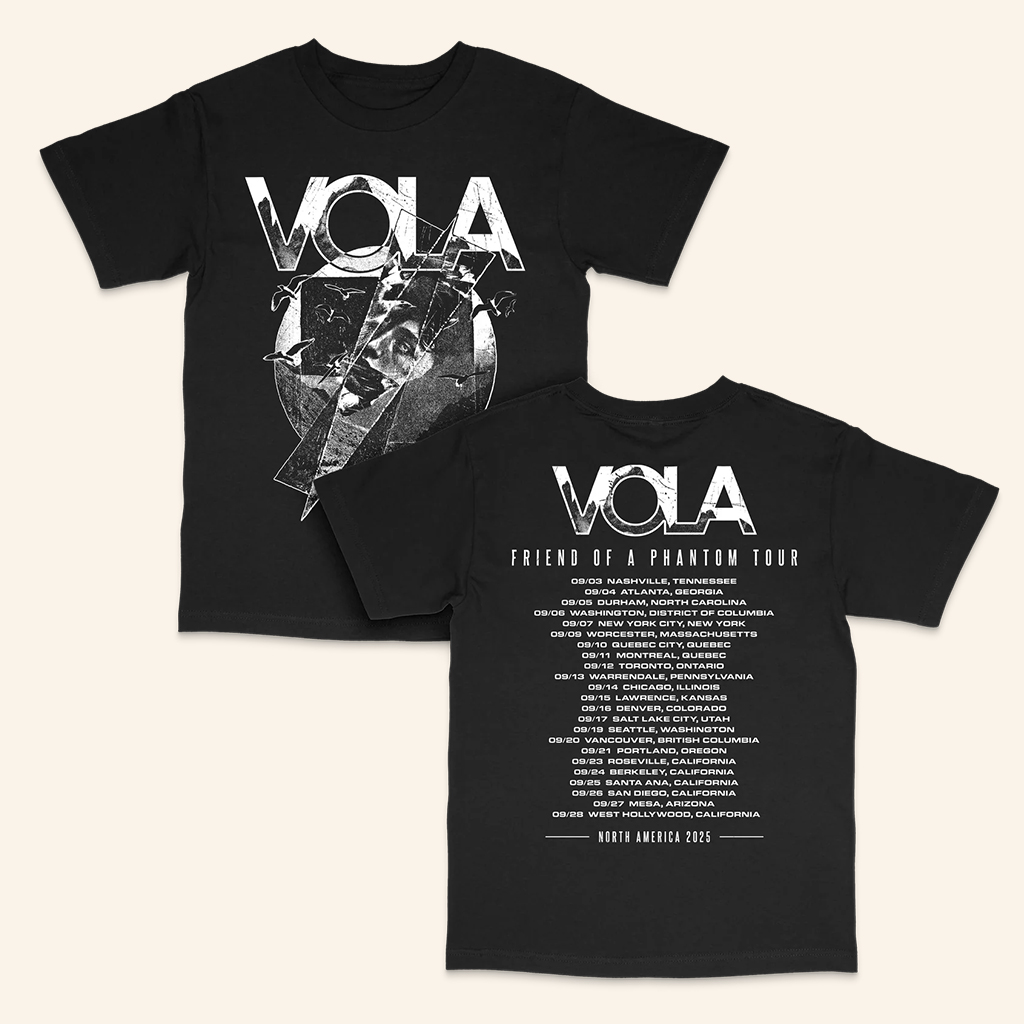 Vola Band Merch 2025 Tour Black T-Shirt Best Gifts For Music Lovers