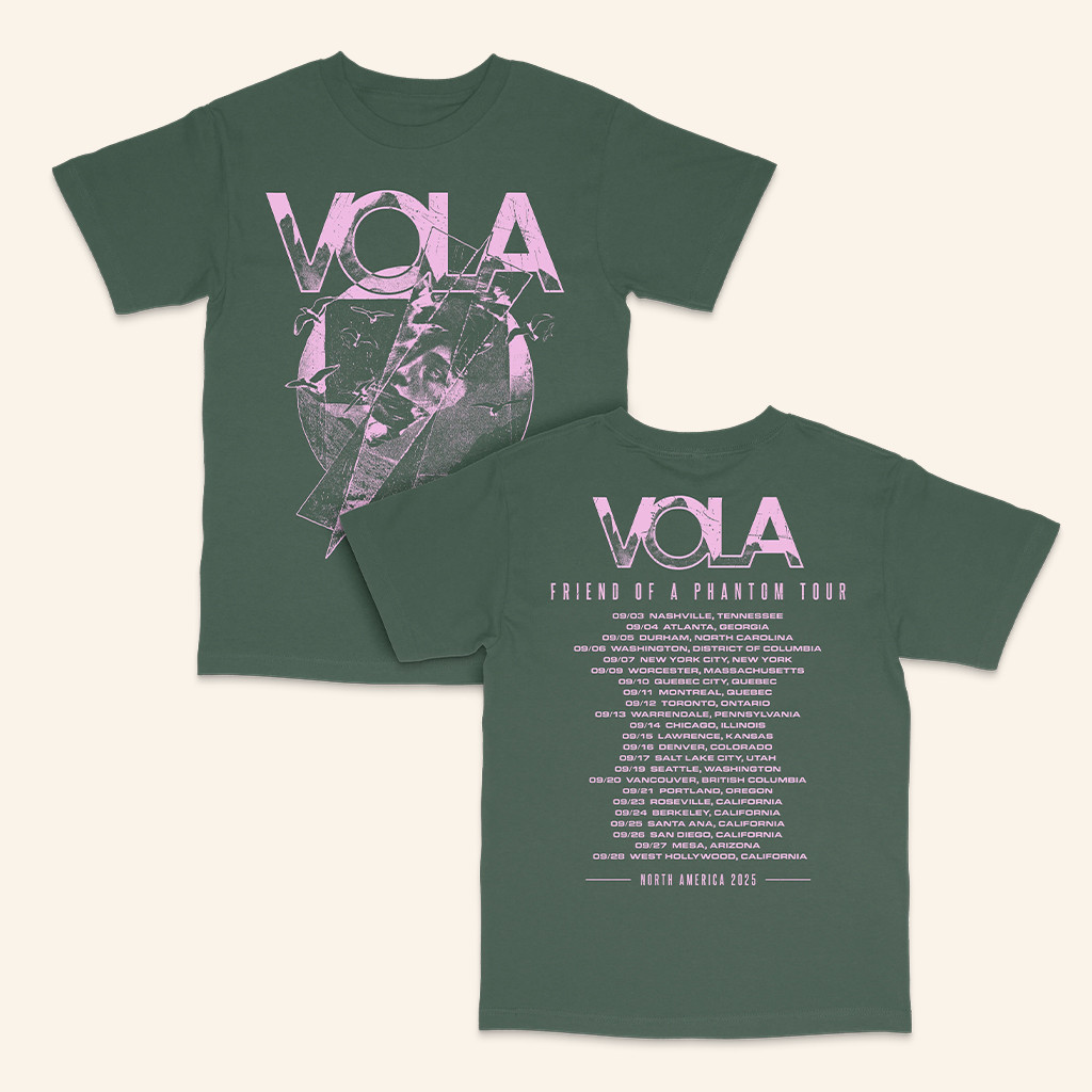 Vola Band Merch 2025 Tour T-Shirt Music Lover Gift Ideas For Him