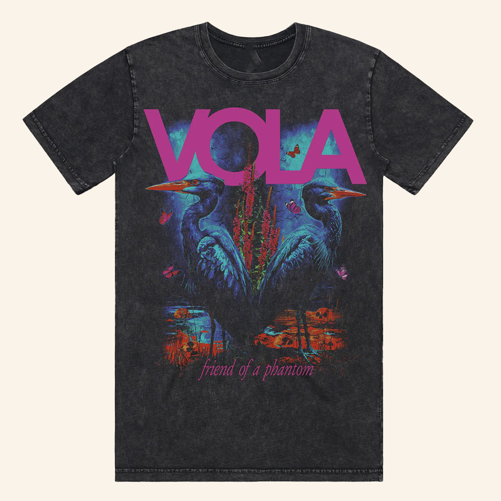 Vola Band Merch Heron T-Shirt Friend Of A Phantom Shirt Gifts For Music Fans