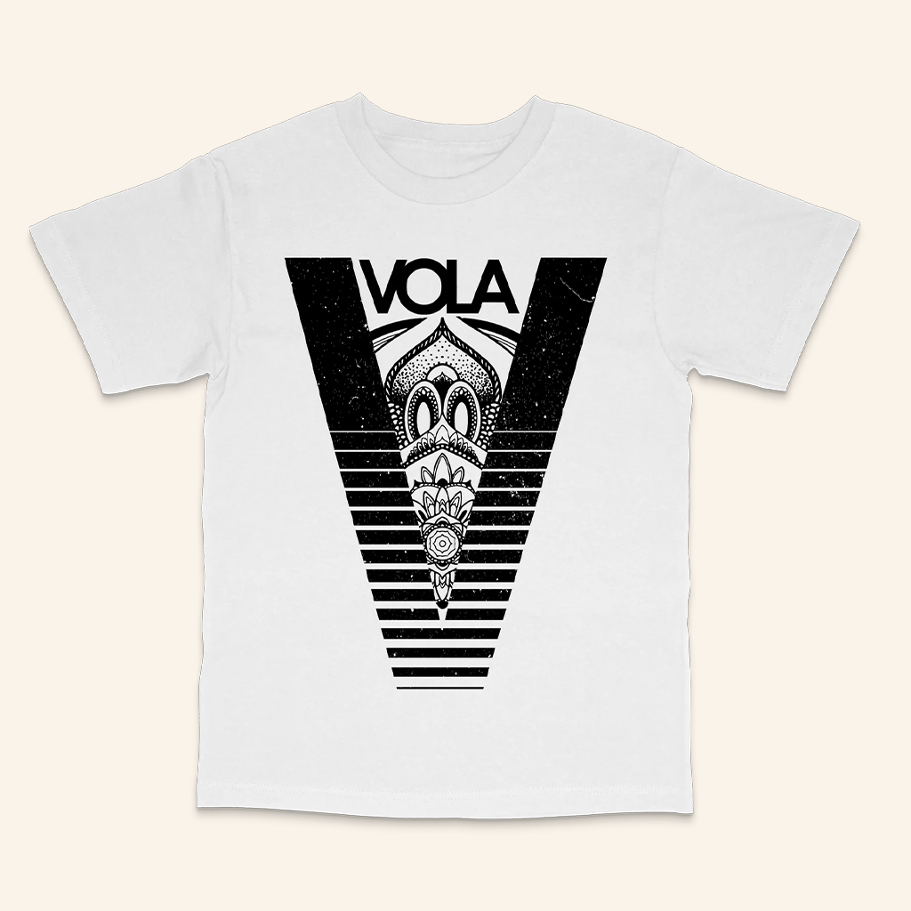 Vola Band Merch V White T-Shirt Music Lover Gift Ideas For Him