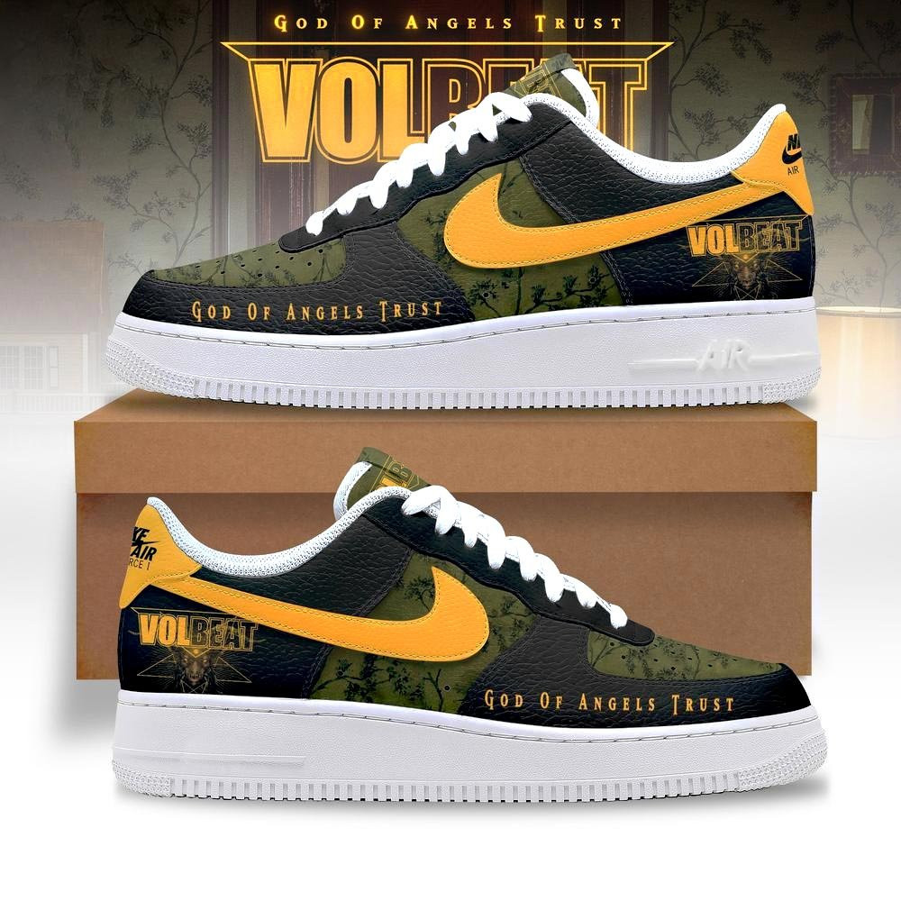 VOLBEAT God Of Angels Trust Air Force 1 Gift Ideas For Music Lovers