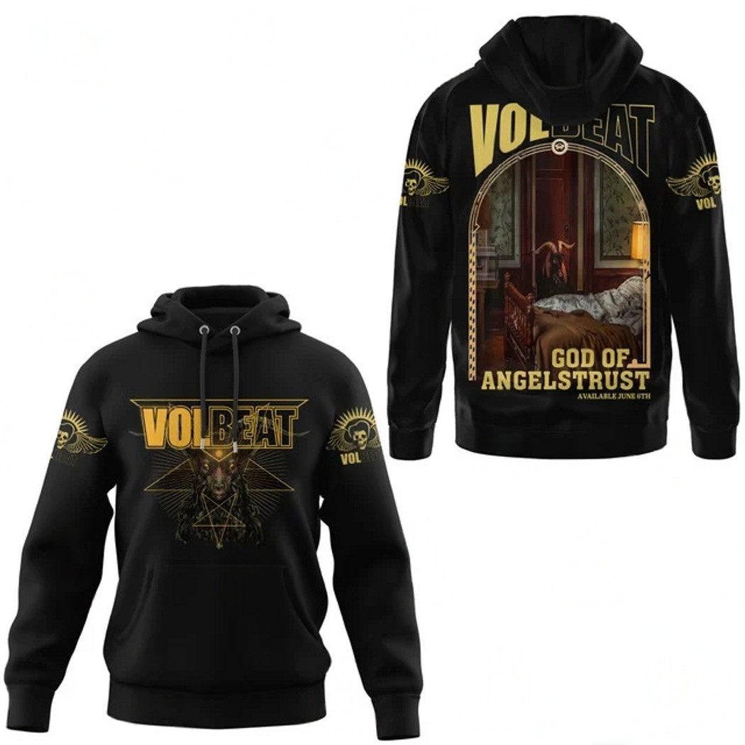 Volbeat God Of Angels Trust Hoodie Gift Ideas For Husband