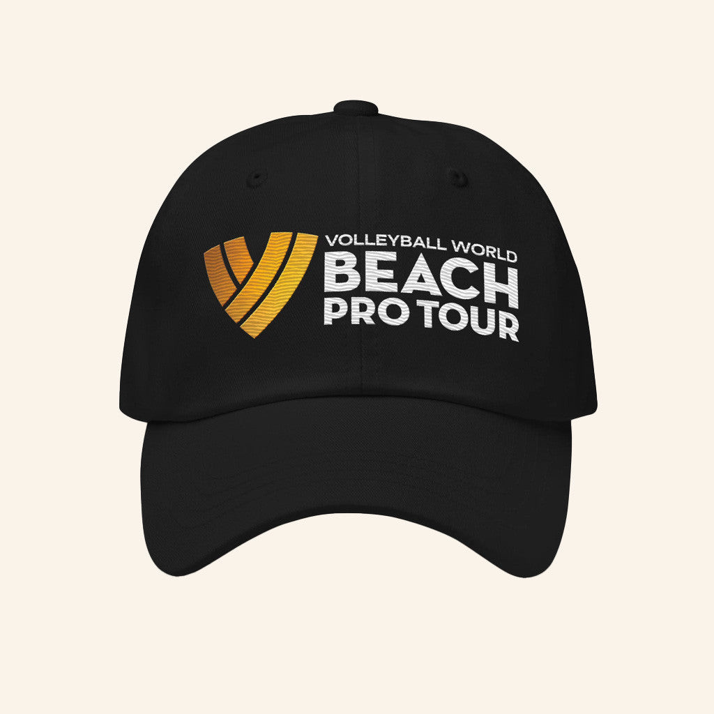 Volleyball World Merch Beach Pro Tour Logo Embroidered Hat Gifts For Father Volleyball World Merch Beach Pro Tour Logo Embroidered Hat Gifts For Father