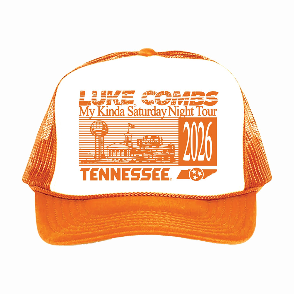 Vols x Luke Combs My Kinda Saturday Night Tour 2026 Trucker Hat Luke Combs Merch Gift For Fans