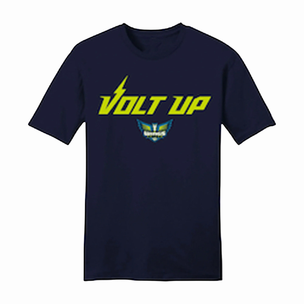 Volt Up Dallas Wings T-Shirt 2026 WNBA Season Opener Clothing Basketball Lover Gift