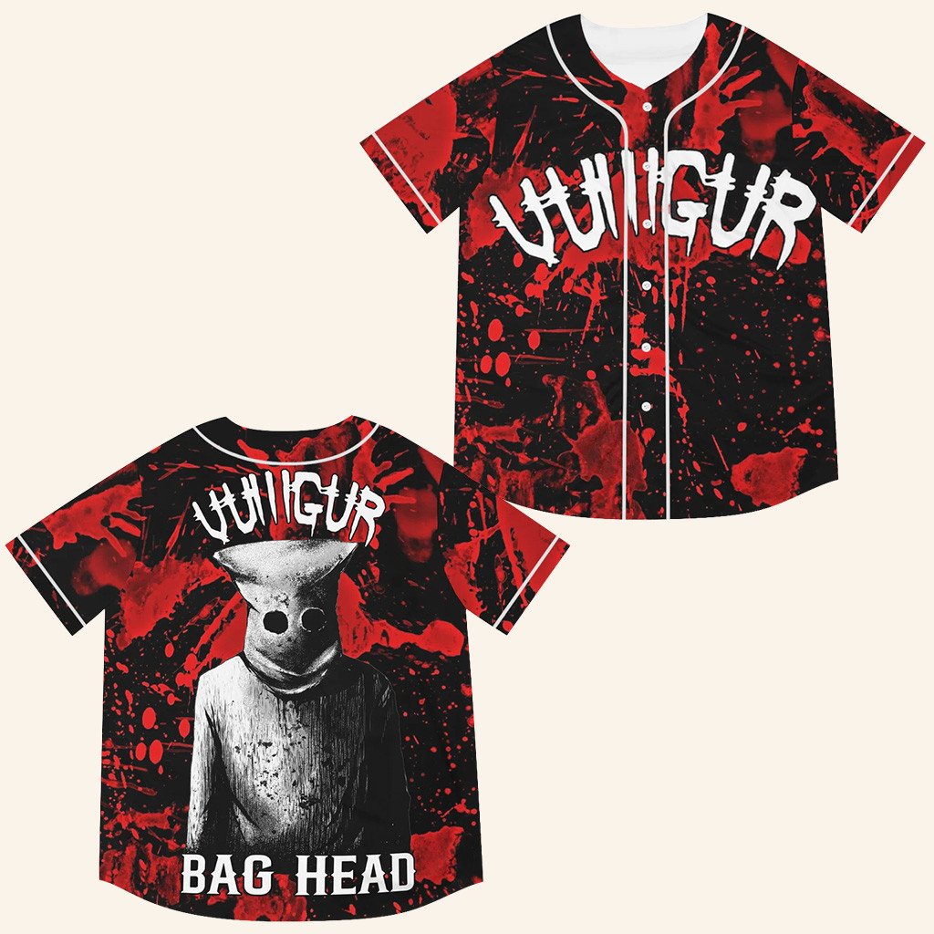 VUlllGUR Baseball Jersey BAGHEAD Jersey Gift Ideas For Music Lovers