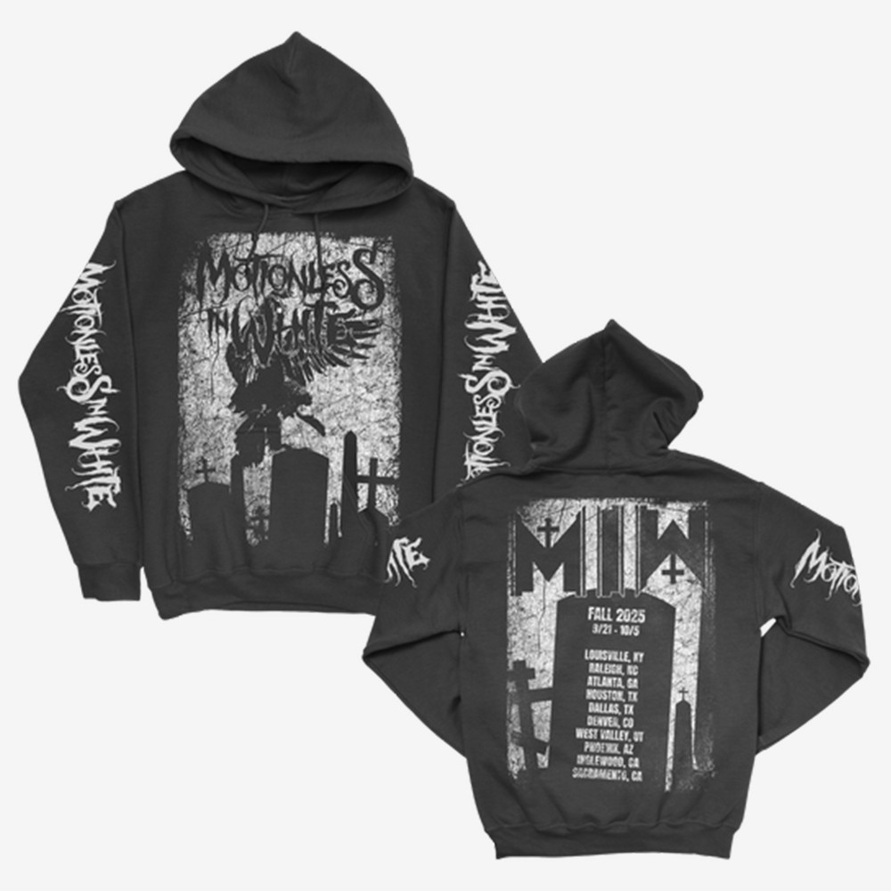 Vulture Fall Tour Motionless In White Hoodie Motionless In White Clothing Line Music Lover Gift