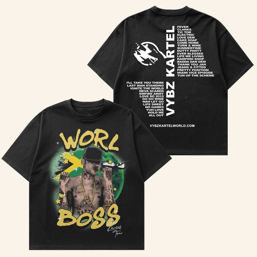 Vybz Kartel World Merch Worl Boss Shirt Gifts For Him Vybz Kartel World Merch Worl Boss Shirt Gifts For Him