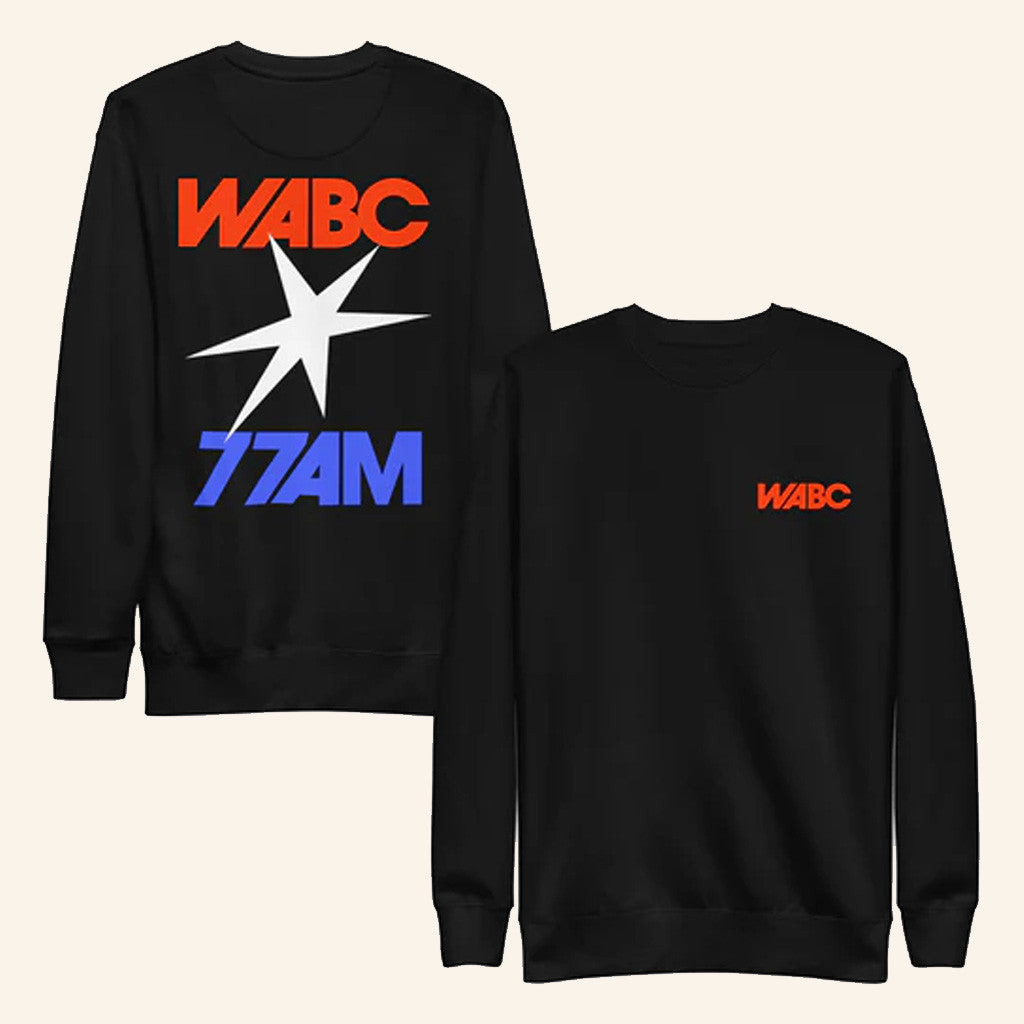 WABC Radio Merch 1986 77Wabc Sweatshirt Gift Ideas For Friends WABC Radio Merch 1986 77Wabc Sweatshirt Gift Ideas For Friends