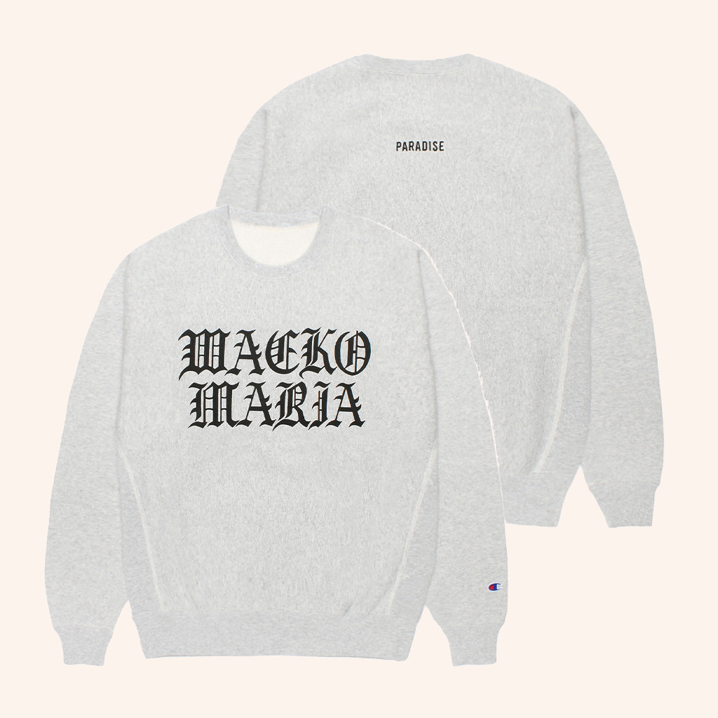 Wacko Maria Merch Champion Paradise Sweatshirt Birthday Ideas For Him