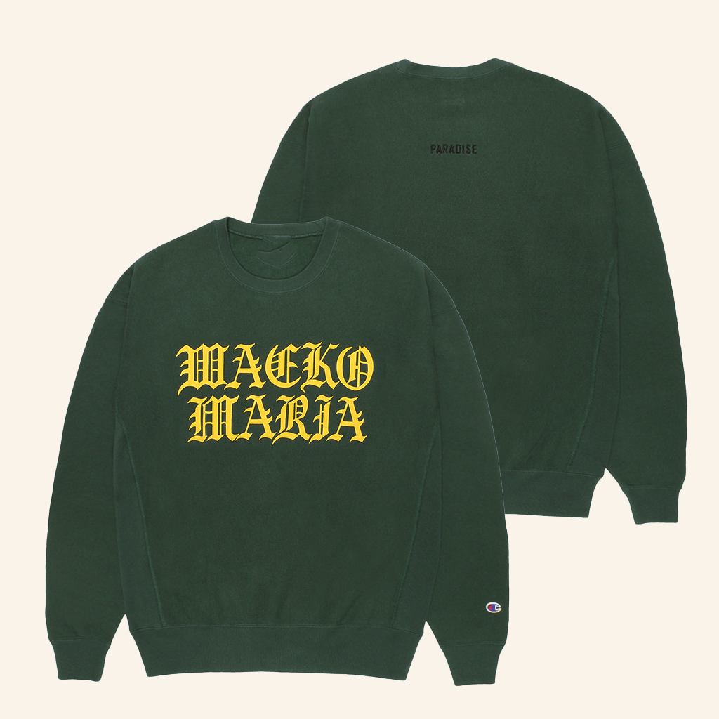 Wacko Maria Merch Wacko Maria X Champion Sweatshirt Paradise Sweatshirt Gifts For Friends