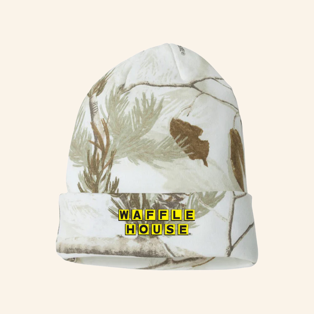 Waffle House Merch Waffle House Camo Beanie Christmas Gifts For Besties