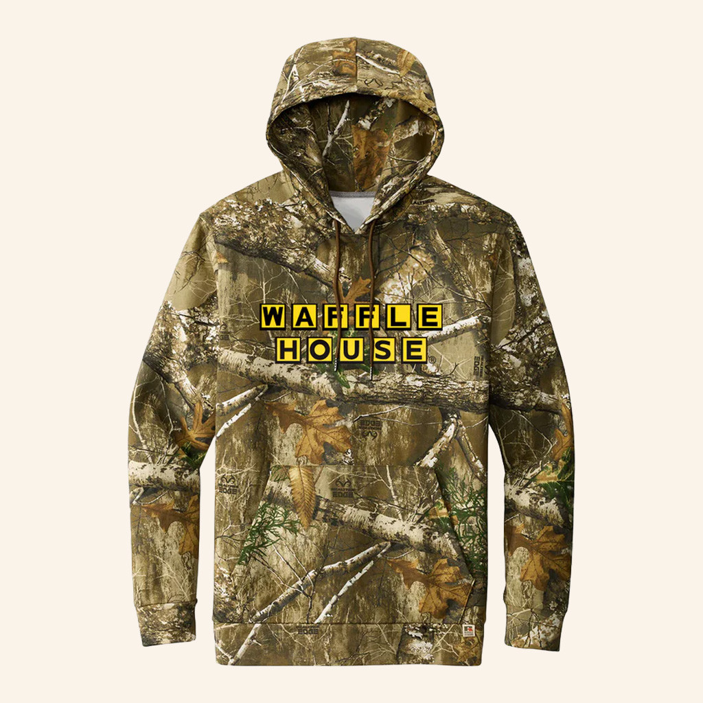 Waffle House Merch Waffle House Realtree Camo Hoodie Christmas Gifts For Guys Waffle House Merch Waffle House Realtree Camo Hoodie Christmas Gifts For Guys