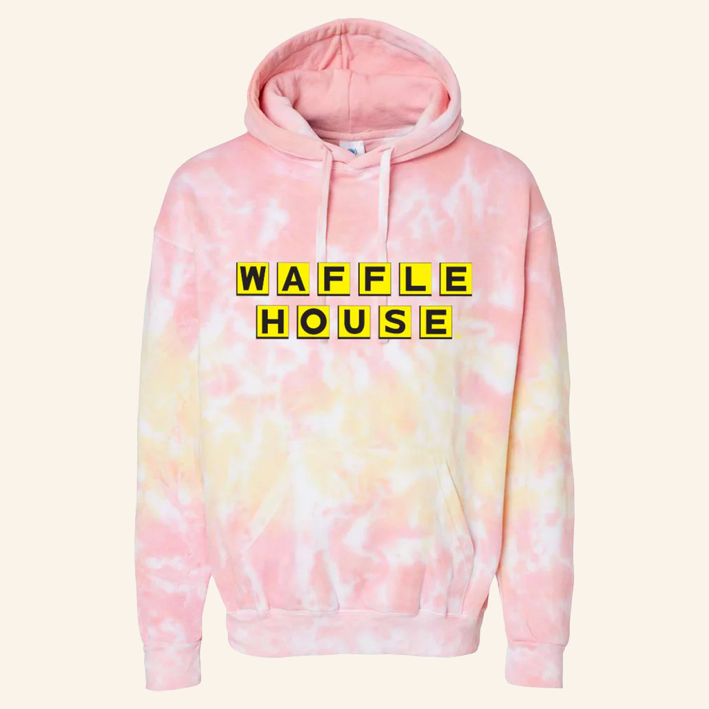 Waffle House Merch Waffle House Tie Dye Hoodie Christmas Gifts For Sister Waffle House Merch Waffle House Tie Dye Hoodie Christmas Gifts For Sister