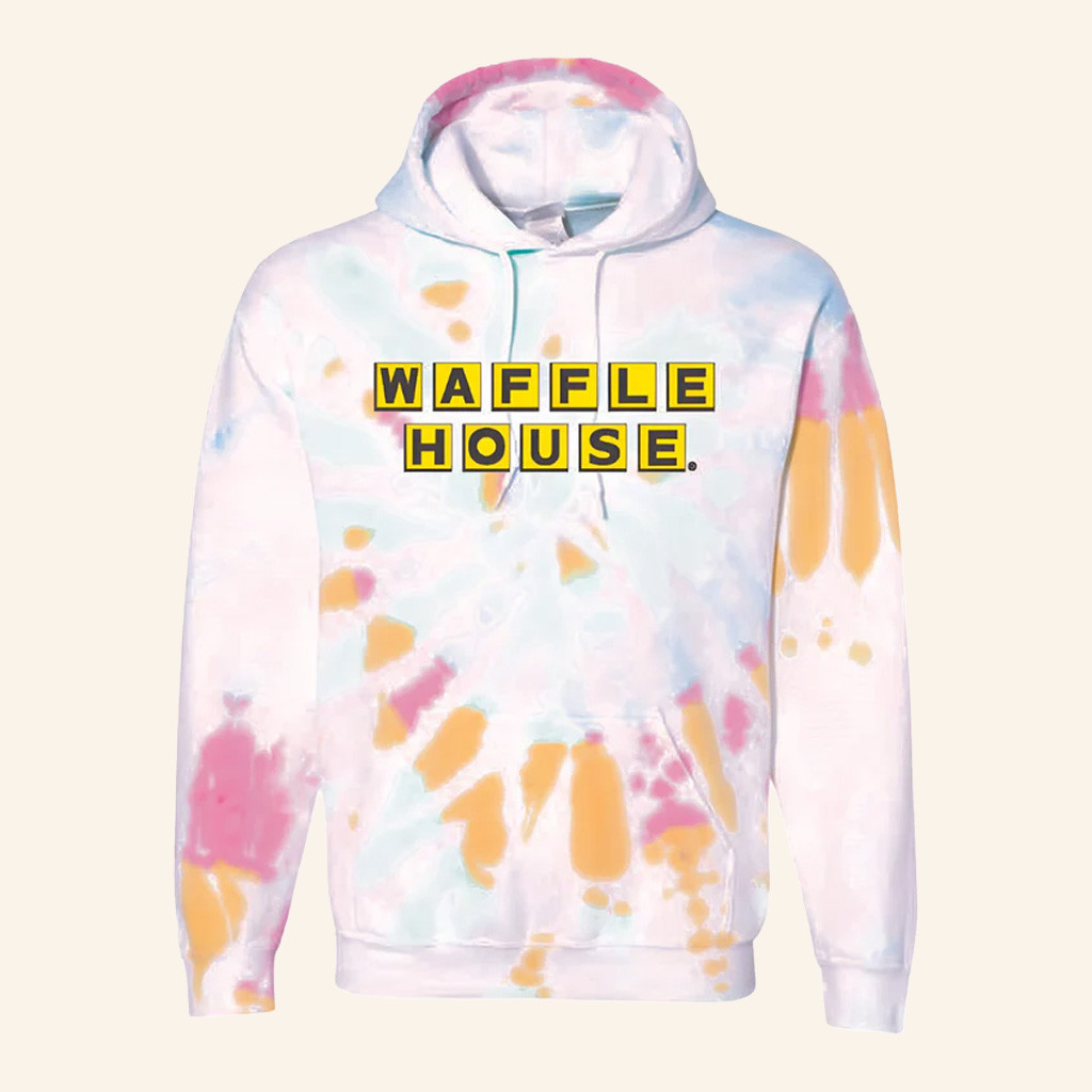 Waffle House Merch Waffle House Tie Dye Hoodie Christmas Present Ideas For Girlfriend Waffle House Merch Waffle House Tie Dye Hoodie Christmas Present Ideas For Girlfriend