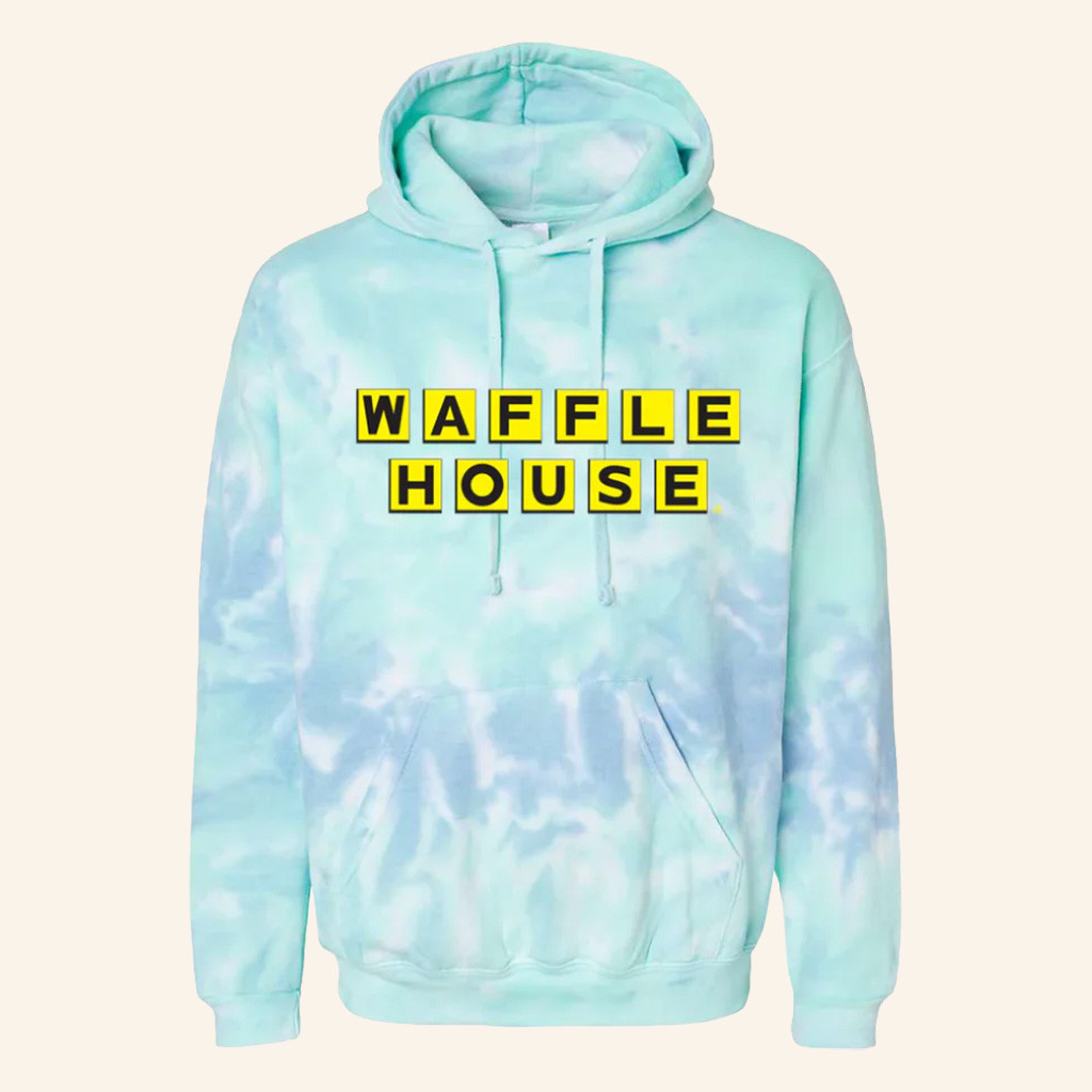 Waffle House Merch Waffle House Tie Dye Hoodie Xmas Gifts For Girlfriend Waffle House Merch Waffle House Tie Dye Hoodie Xmas Gifts For Girlfriend