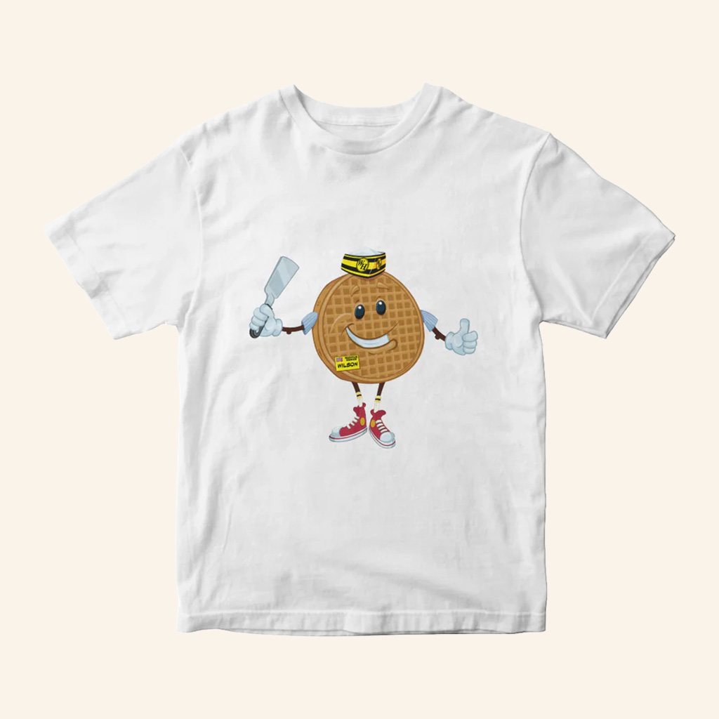 Waffle House Merch Wilson Waffle T-Shirt White Christmas Gift Ideas For Friends