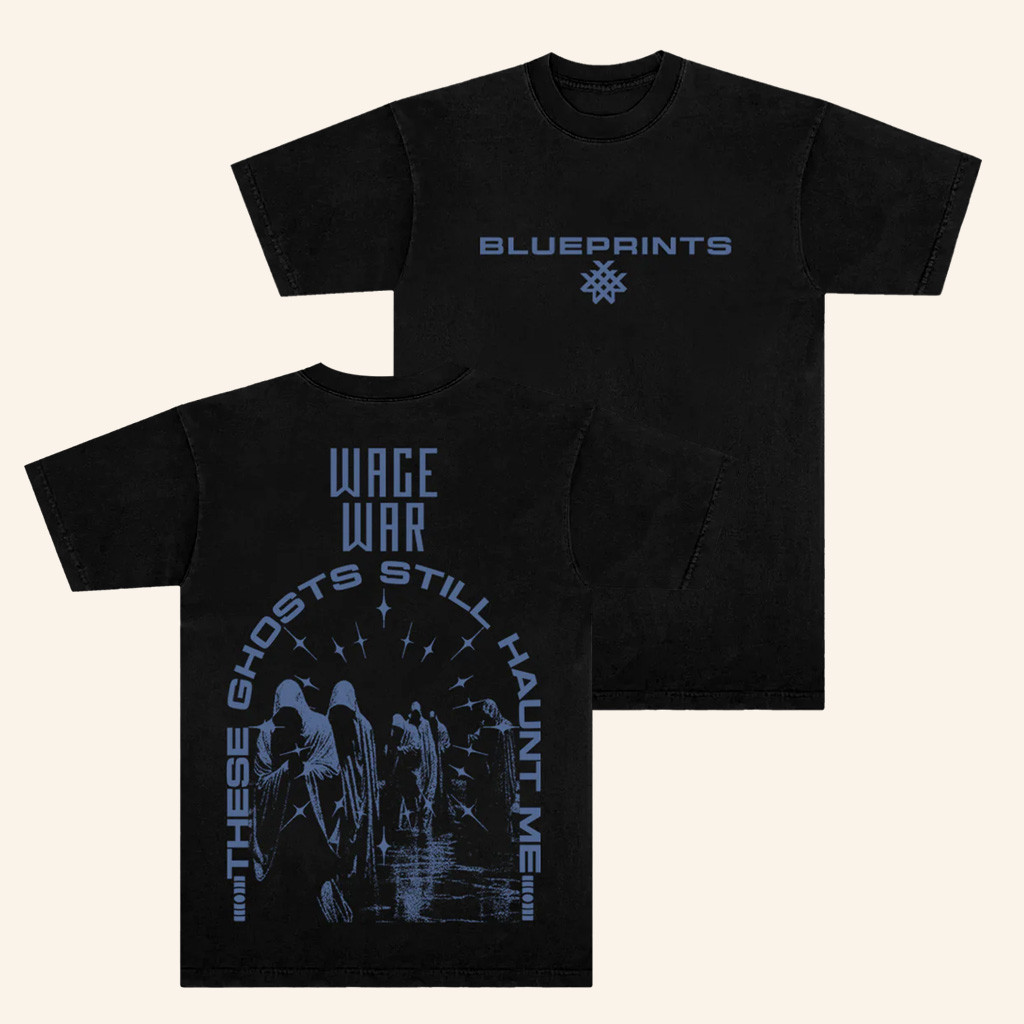 Wage War Band Merch Blueprints T-Shirt Gift Ideas For Father