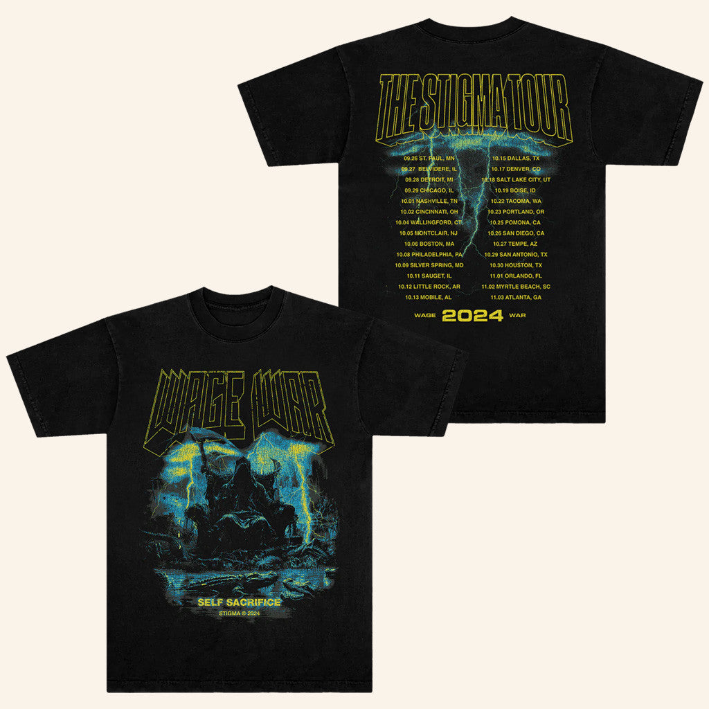 Wage War Band Merch Canada Swamp Reaper Tour T-Shirt Gifts For Fans Wage War Band Merch Canada Swamp Reaper Tour T-Shirt Gifts For Fans