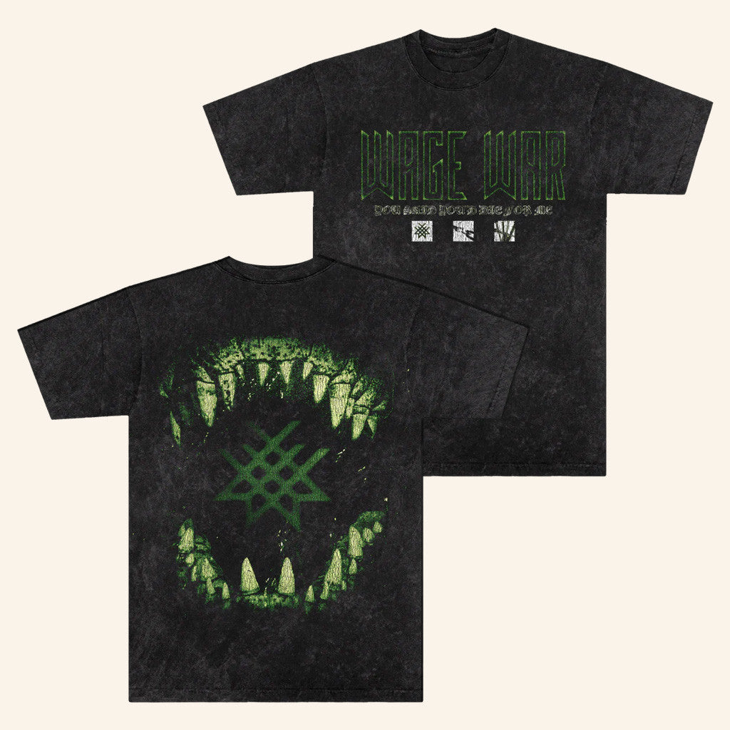 Wage War Band Merch Die For Me Gator T-Shirt Gifts For Fans Wage War Band Merch Die For Me Gator T-Shirt Gifts For Fans