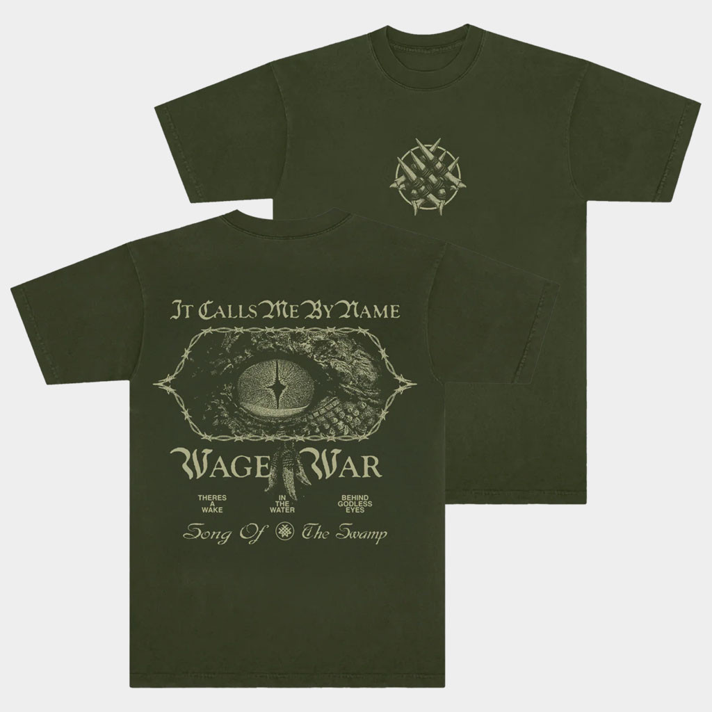 Wage War Merch 2026 Song Of The Swamp T-Shirt Best Gifts For Music Lovers Wage War Merch 2026 Song Of The Swamp T-Shirt Best Gifts For Music Lovers