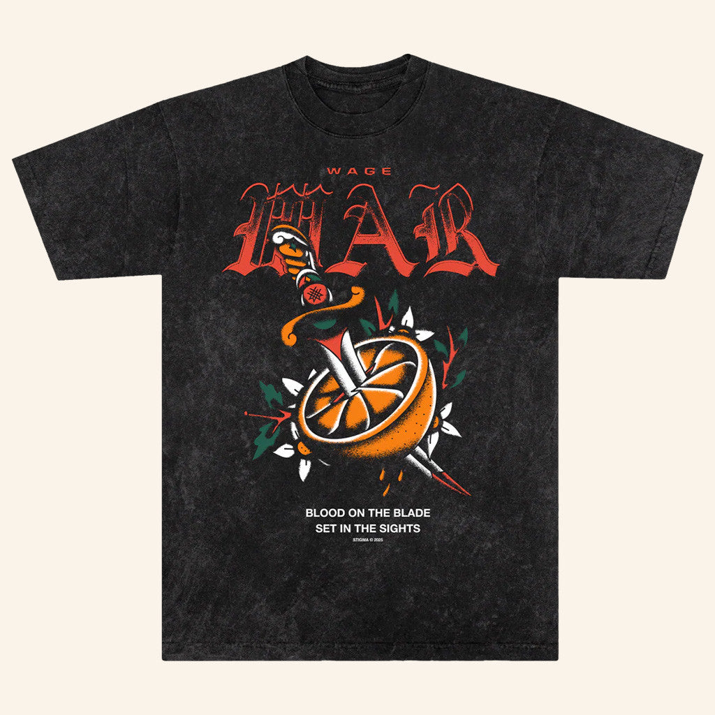 Wagewar Band Merch Blood Orange T-Shirt Gifts For Boyfriend Wagewar Band Merch Blood Orange T-Shirt Gifts For Boyfriend