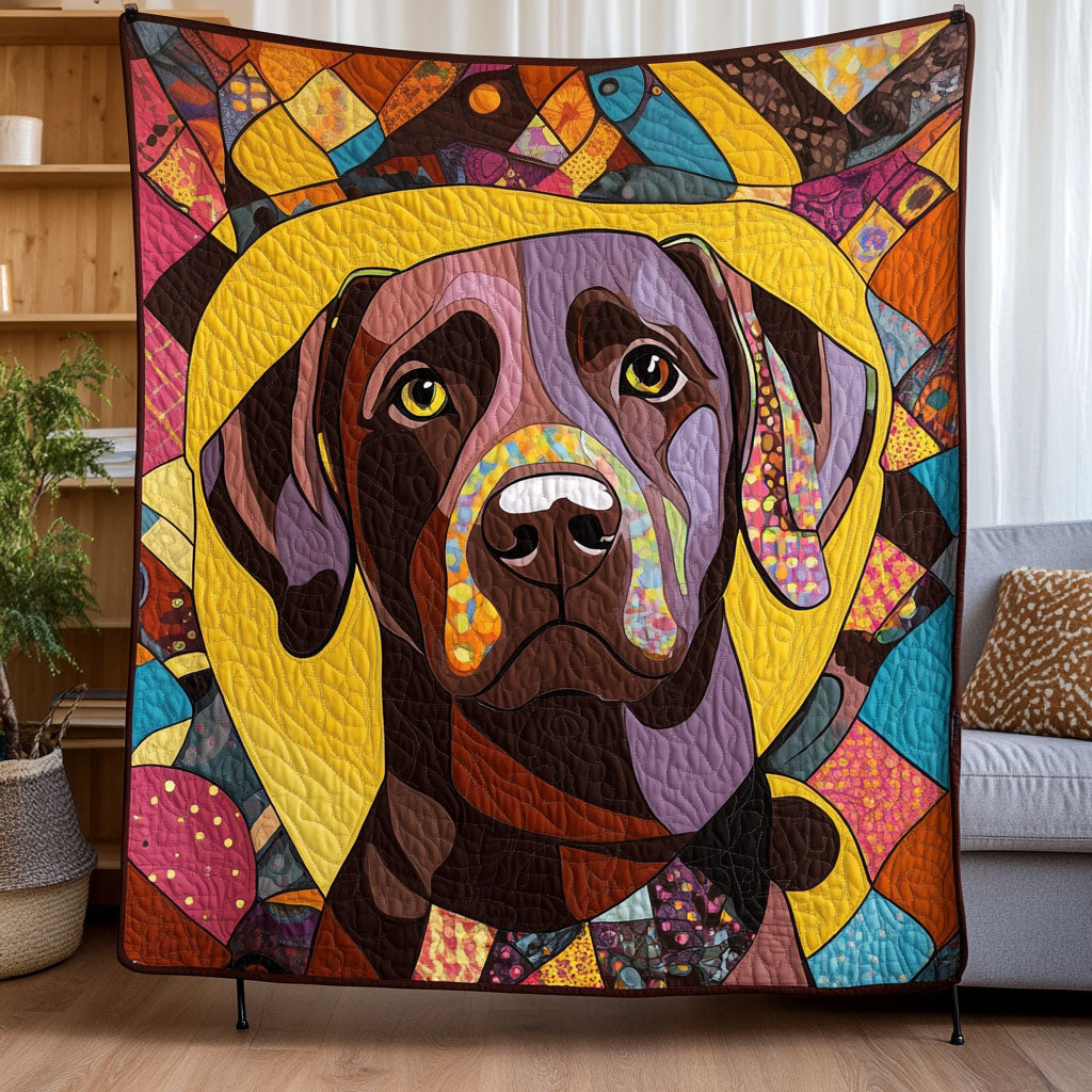 Wagging Wonders Quilted Blanket Labrador Retriever Blanket Dog Gift Ideas For Dog Owners