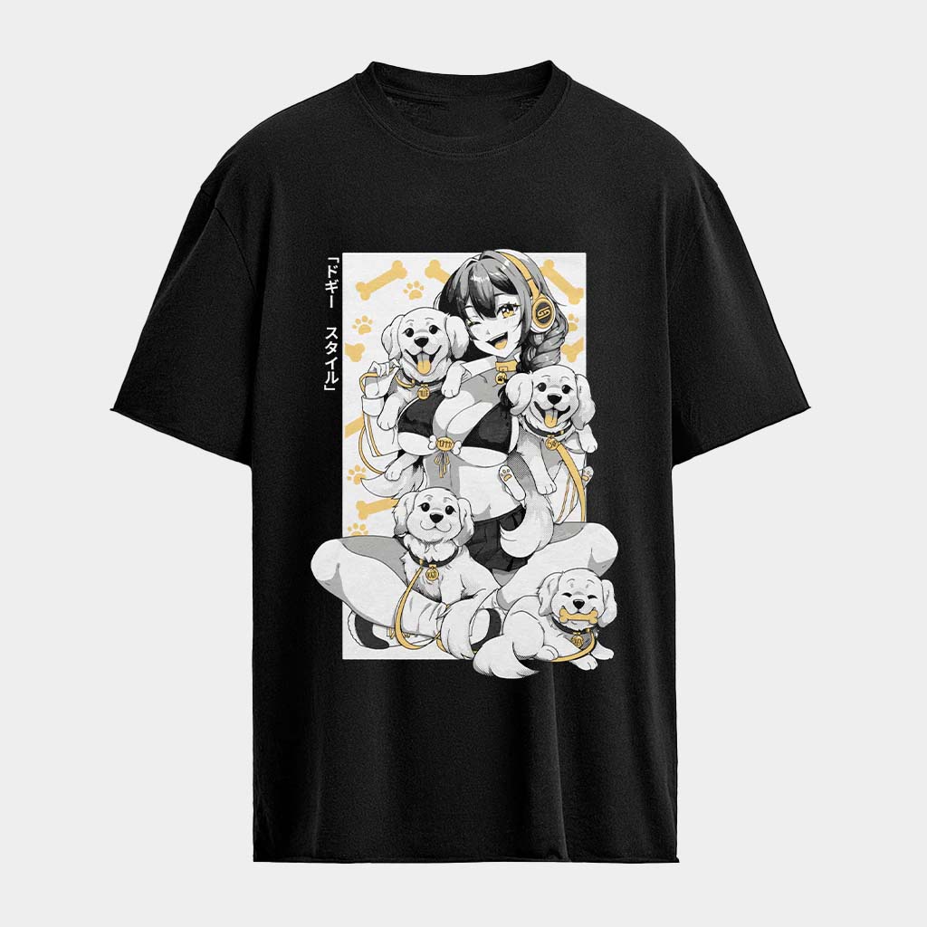 Waifu Woof Gamer Supps T-shirt Best Birthday Gift For Husband