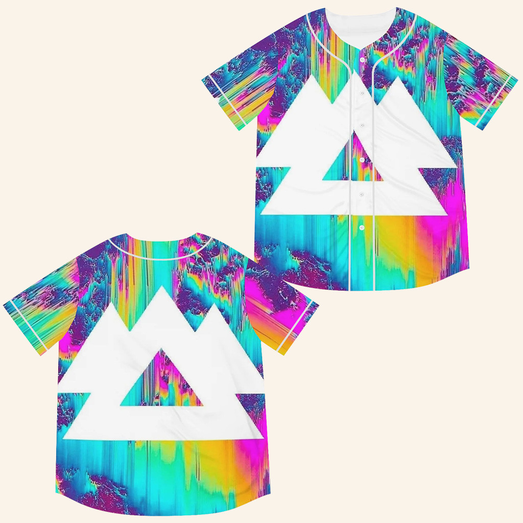 Wakaan Baseball Jersey EDM Jersey Wakaan Music Festival Apparel Music Lovers Gifts