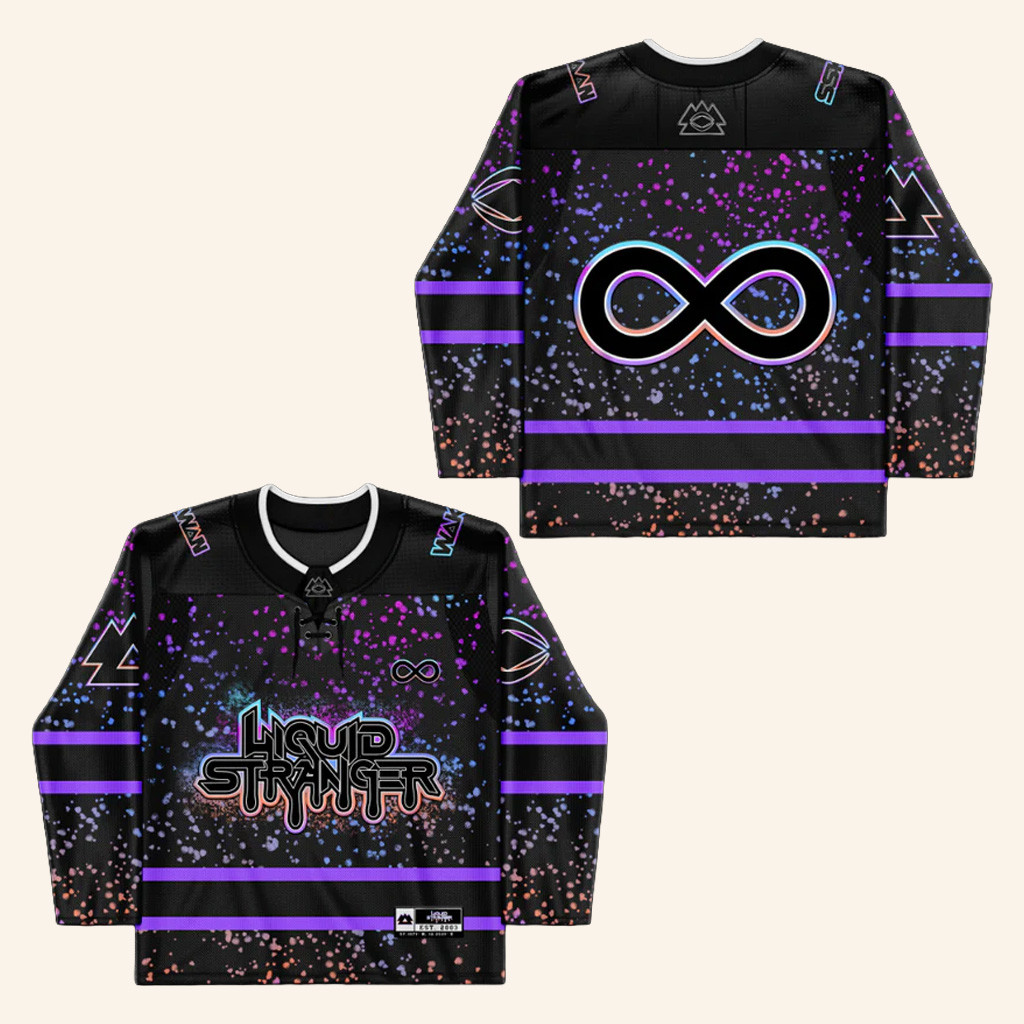 Wakaan Merch LE Liquid Stranger DISSOLVE Hockey Jersey Gifts For Music Lovers Wakaan Merch LE Liquid Stranger DISSOLVE Hockey Jersey Gifts For Music Lovers
