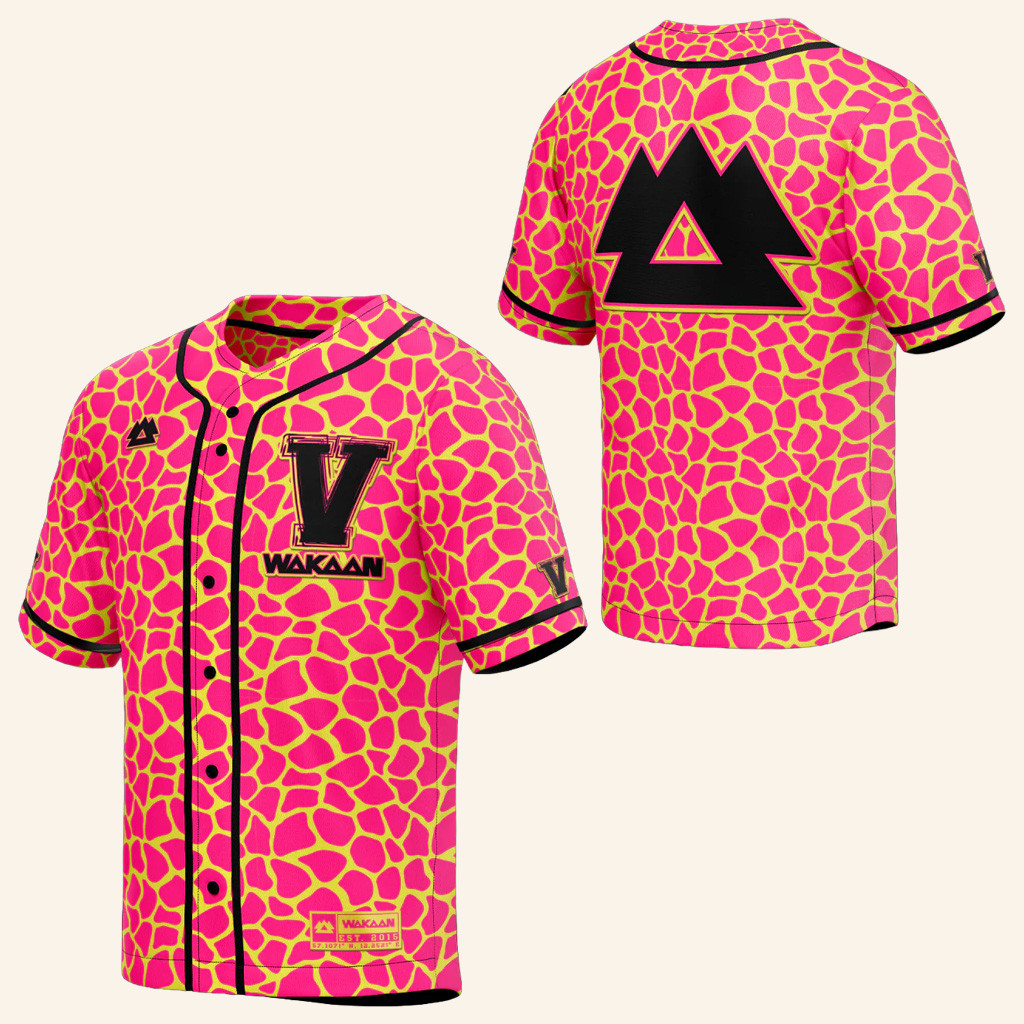 Wakaan Merch LE WAKAAN Giraffe Baseball Jersey Christmas Gifts For Friends