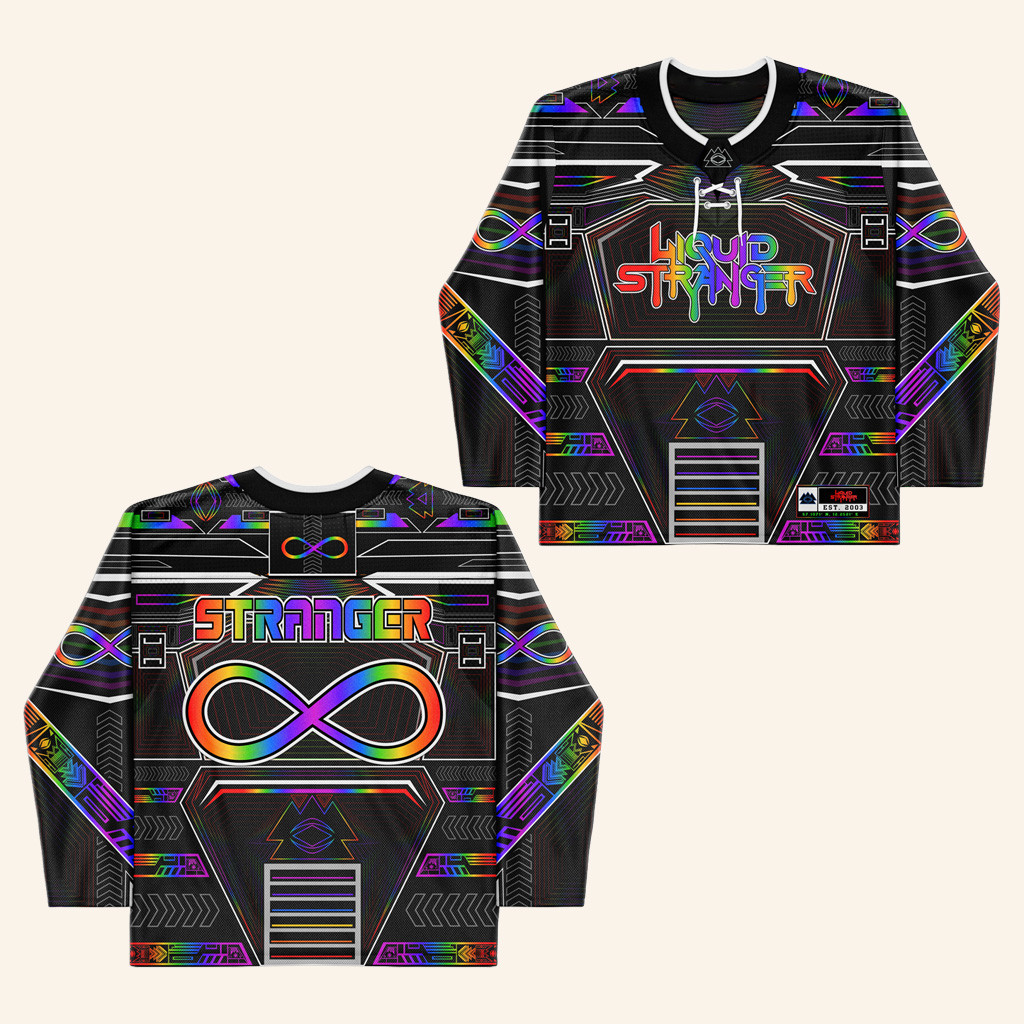 Wakaan Merch Liquid Stranger Rainbow Hockey Jersey Cyber Monday Apparel Gifts For Him