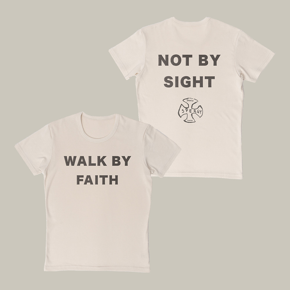 Walk By Faith Daniel Caesar T-Shirt Not By Sight Music Tee Gift For Daniel Caesar Fans