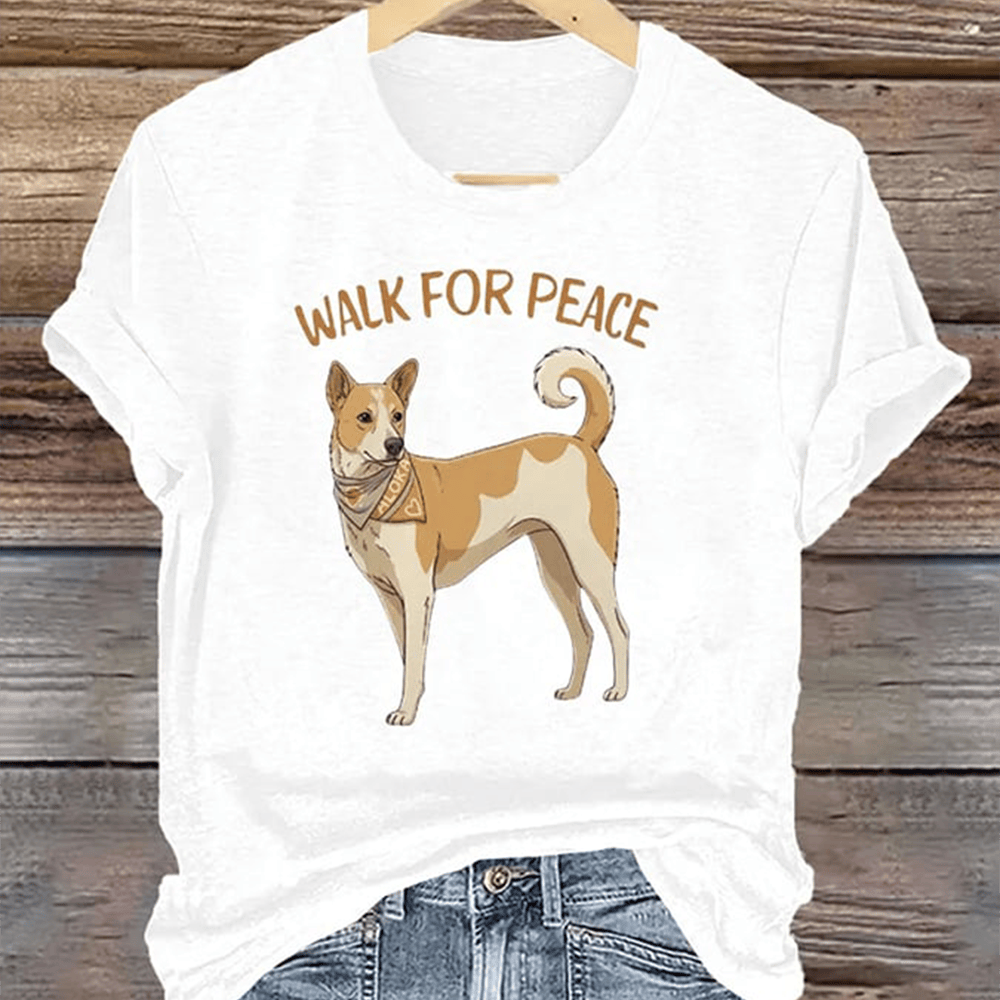 Walk For Peace Story Of Aloka T-Shirt Trendy Spiritual Clothes Gift Ideas For Girlfriend