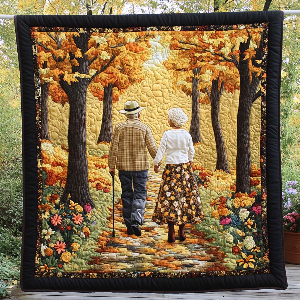 Walking Home Quilted Blanket Sofa Couch Throw Blanket Best Anniversary Gifts For Couples