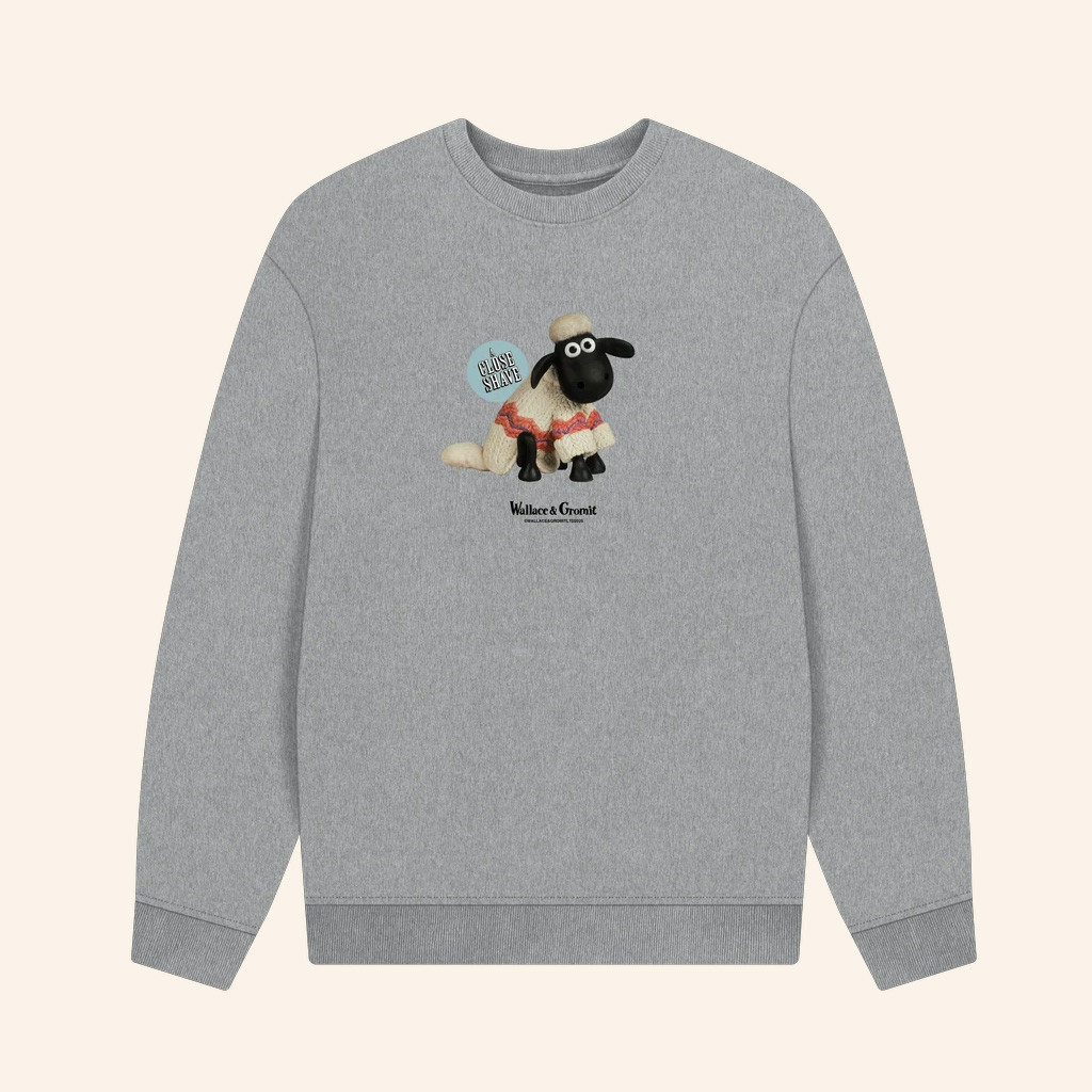 Wallace And Gromit Merch Shaun The Sheep Sweatshirt Birthday Ideas For Girlfriend