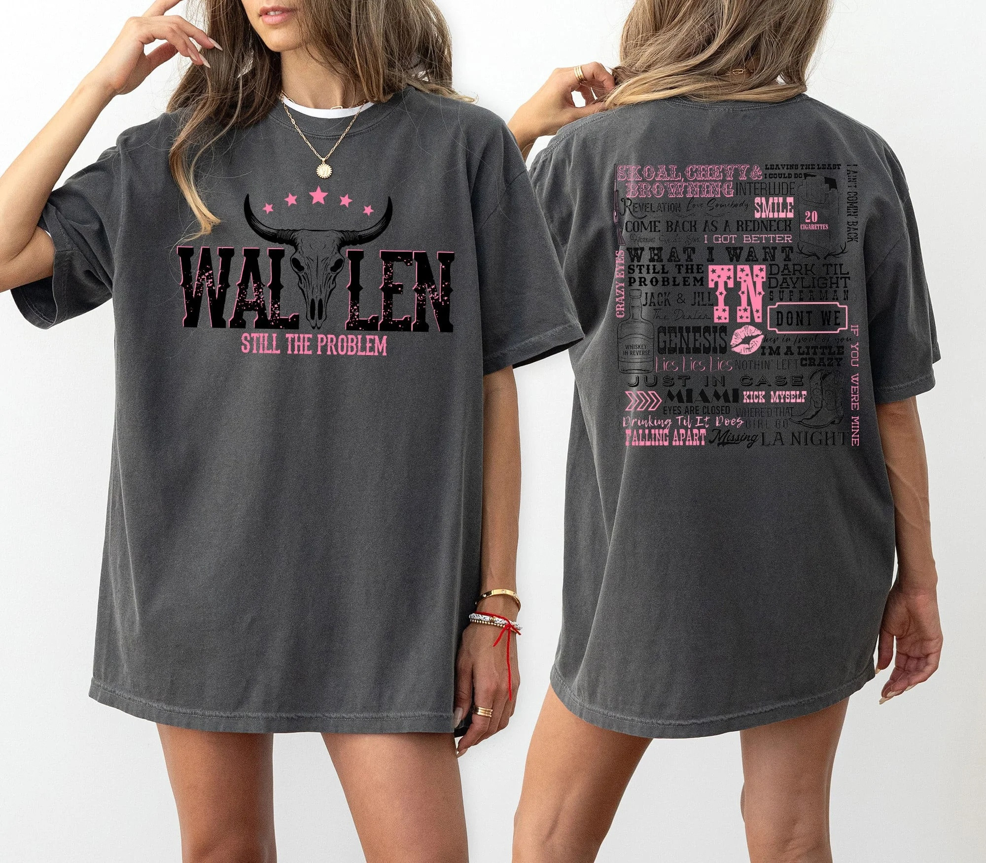 Wallen Still The Problem T-Shirt Country Music Themed Graphic Shirt Morgan Wallen Fans Gifts