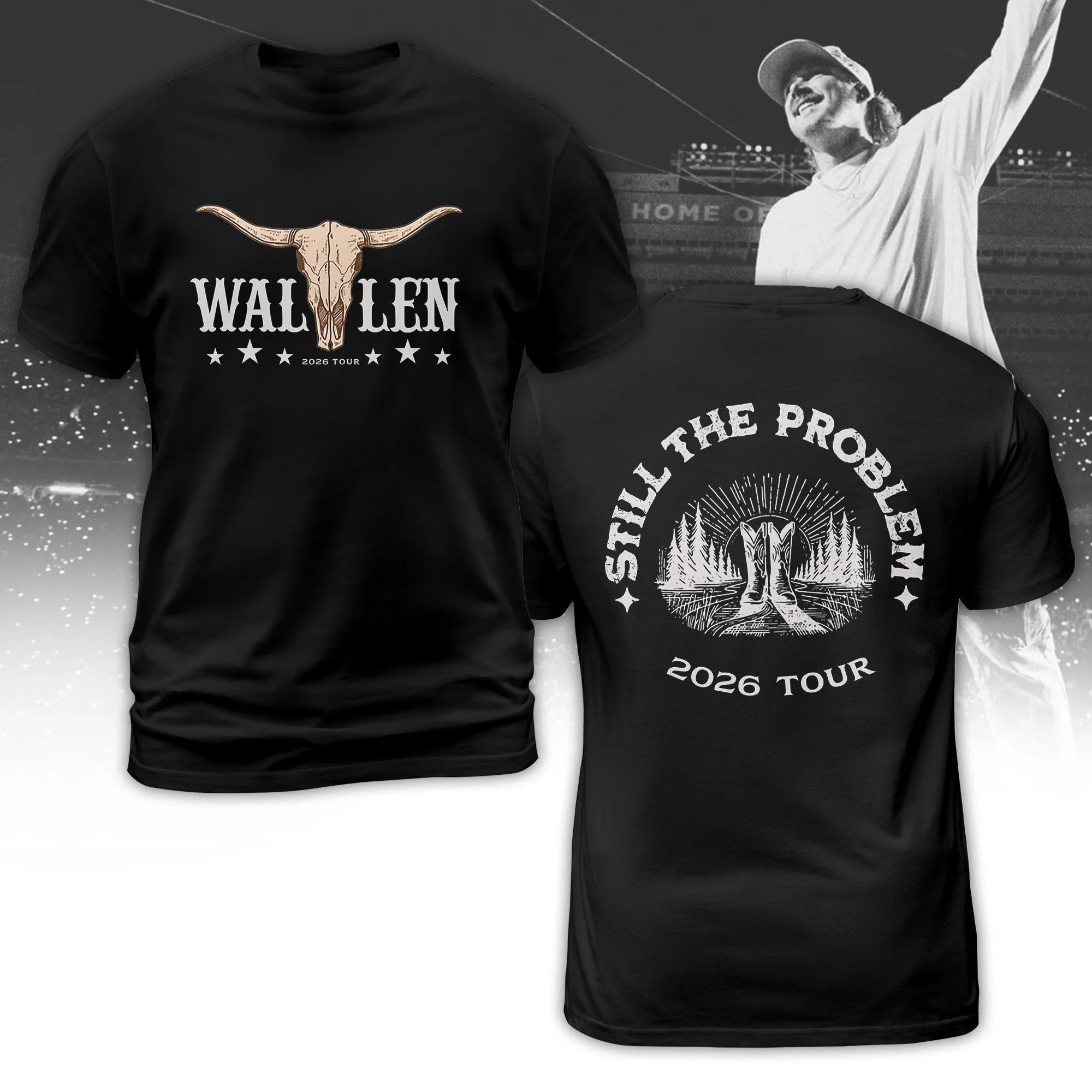Wallen Tour 2026 T-Shirt Still The Problem Merch Best Gifts For Morgan Wallen Fans