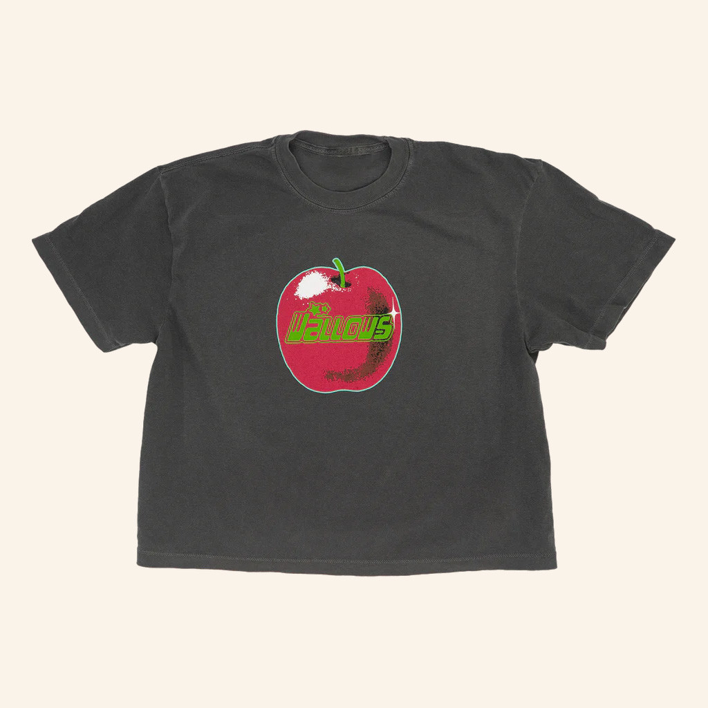 Wallows Merch Apple Cropped T-Shirt For Women's Gifts For Rock Fans