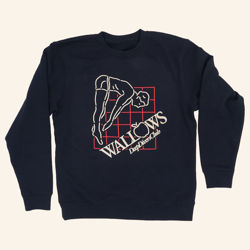 Wallows Merch Divers Club Crewneck Sweatshirt Birthday Gift For Rock Fans