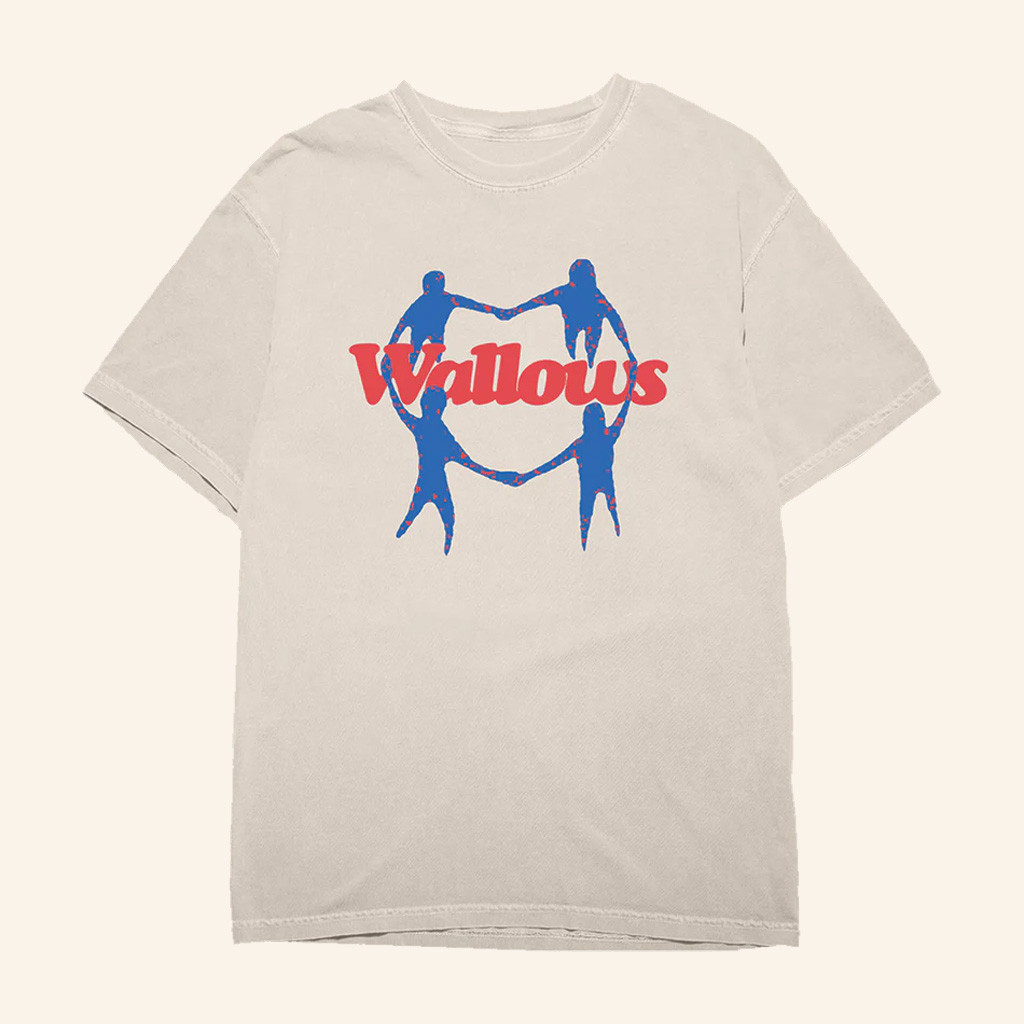 Wallows Merch Heart Chain T-Shirt Birthday Gift For Rock Lovers