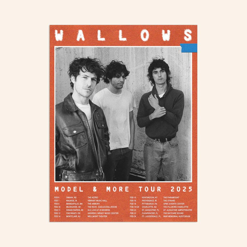 Wallows Merch Model And More Tour Poster February 2025 Wallows Poster Gifts For Rock Lovers Wallows Merch Model And More Tour Poster February 2025 Wallows Poster Gifts For Rock Lovers