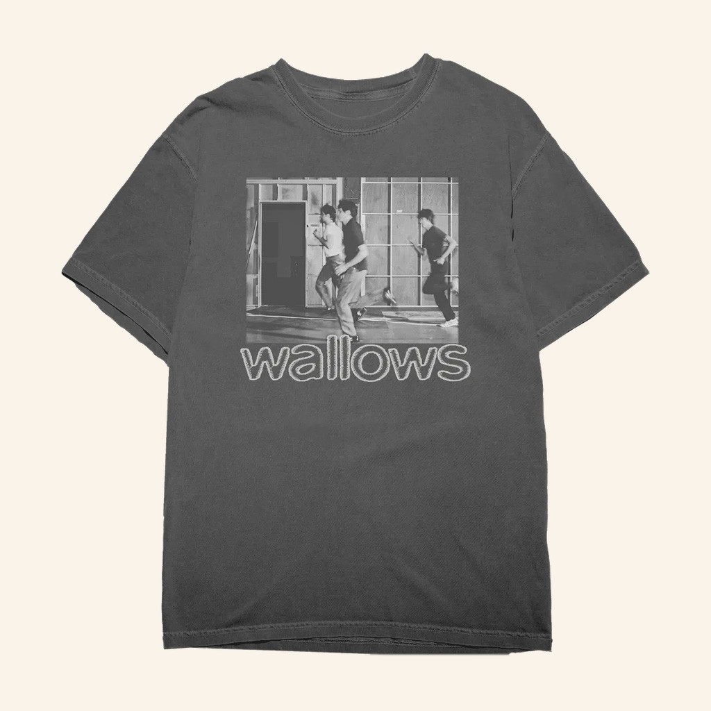 Wallows Merch Model Run Glitch T-Shirt Presents For Music Lovers