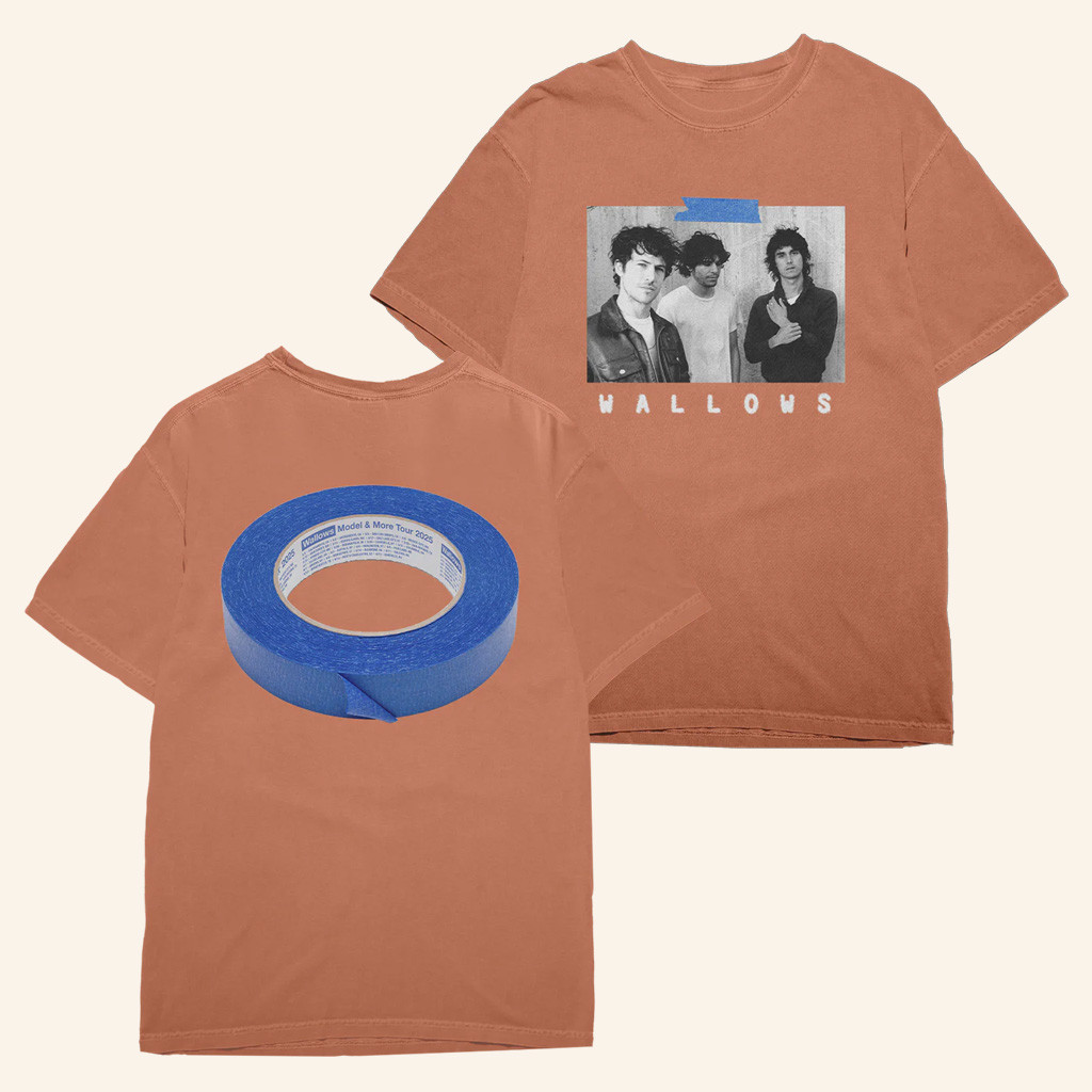 Wallows Merch Tape Tour T-Shirt May June 2025 Wallows Shirt Gifts For Rock Lovers