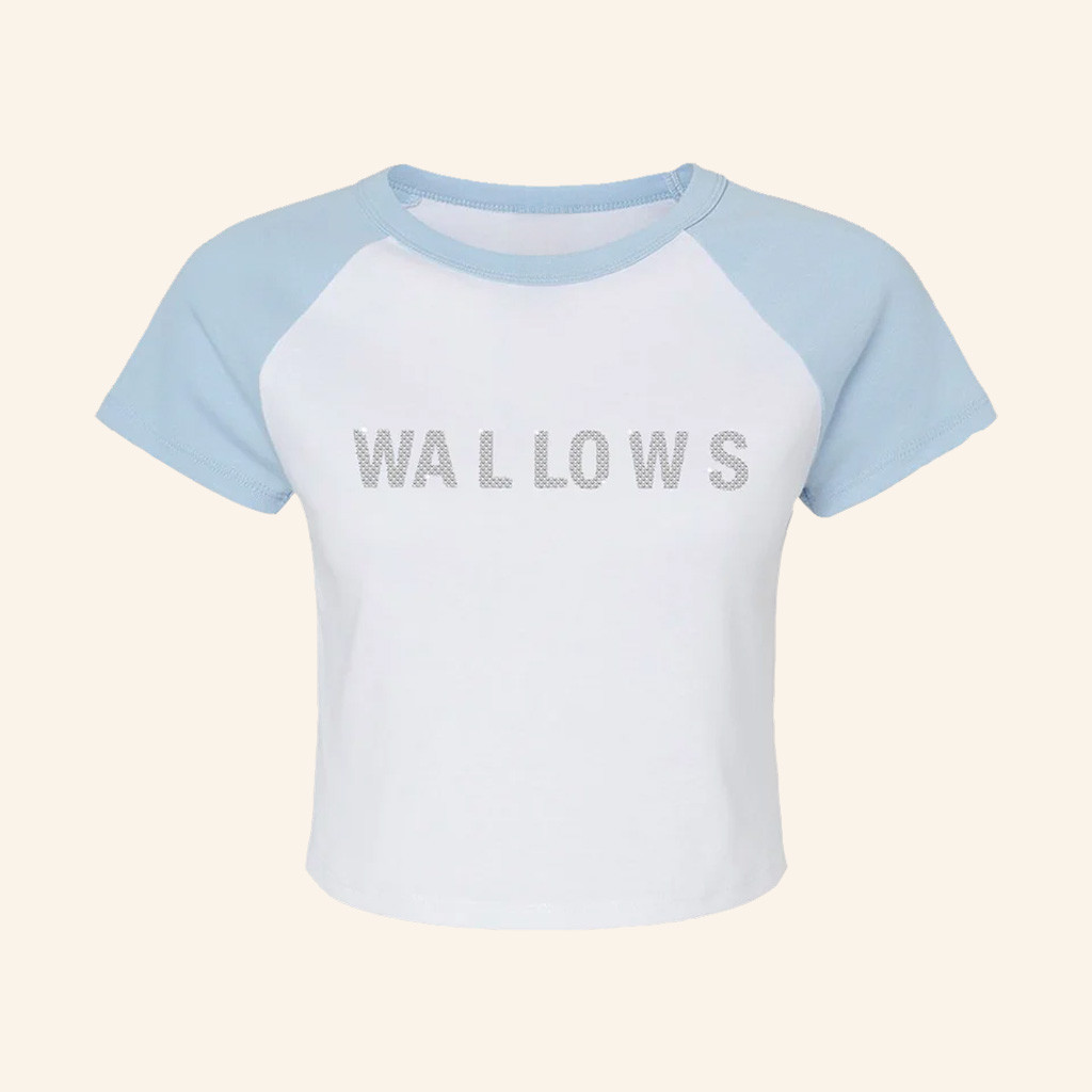 Wallows Merch Wallows Logo Cropped T-Shirt Birthday Gifts For Music Fans Wallows Merch Wallows Logo Cropped T-Shirt Birthday Gifts For Music Fans